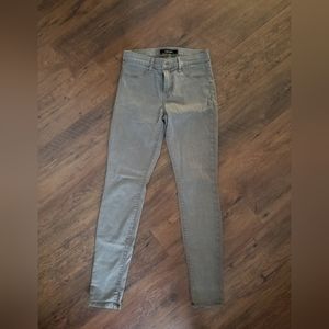 Olive Green J Brand Super Skinny Pants